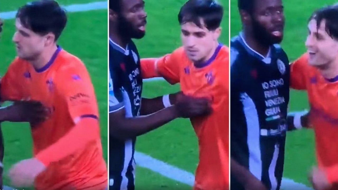 E pabesueshme çfarë bën lojtari i Udinezen për t ju shkëputur kundërshtarit që e ruante trup më trup