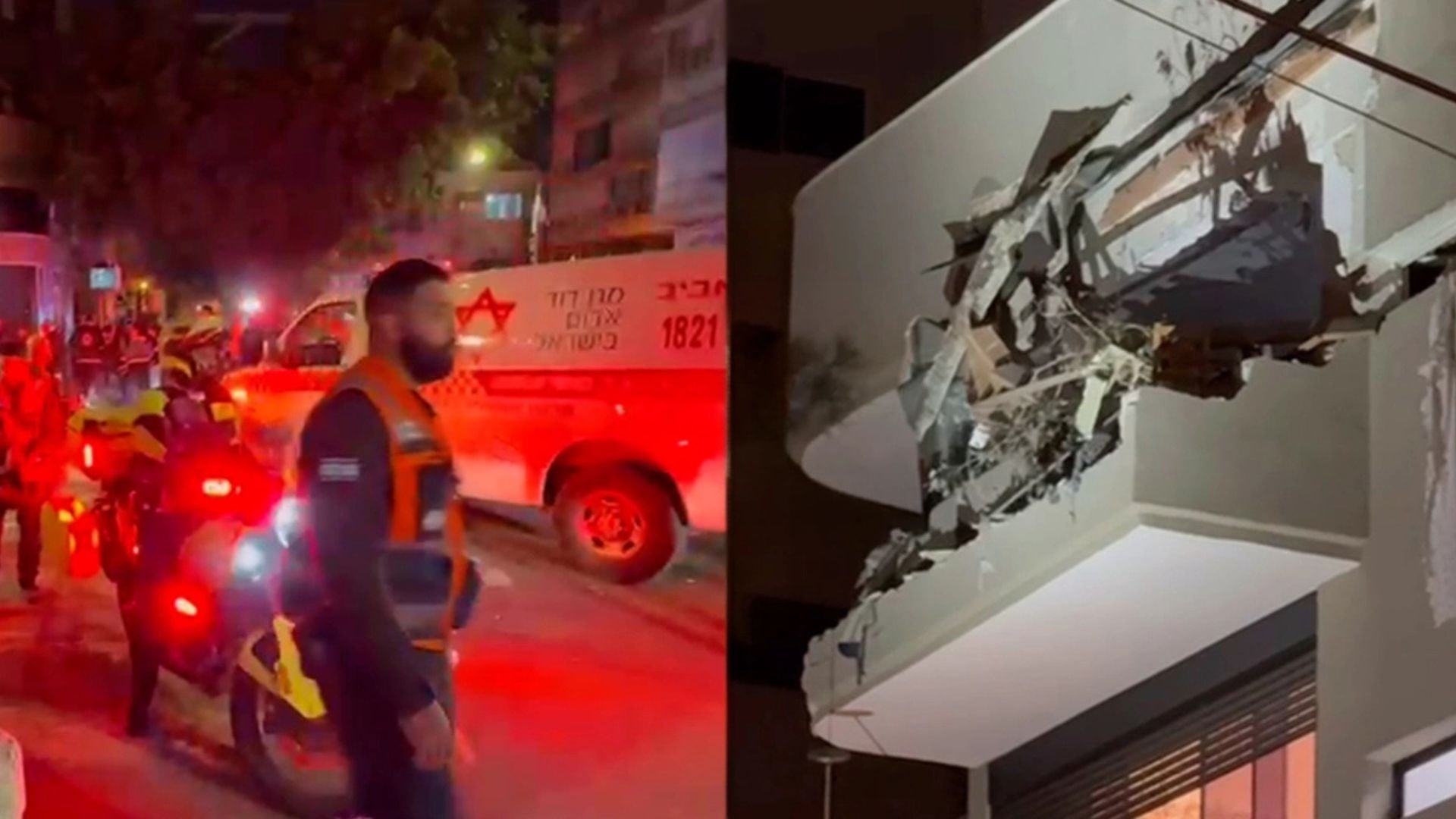 Irani breshëri raketash drejt Izraelit  humb jetën çifti i moshuar në Tel Aviv