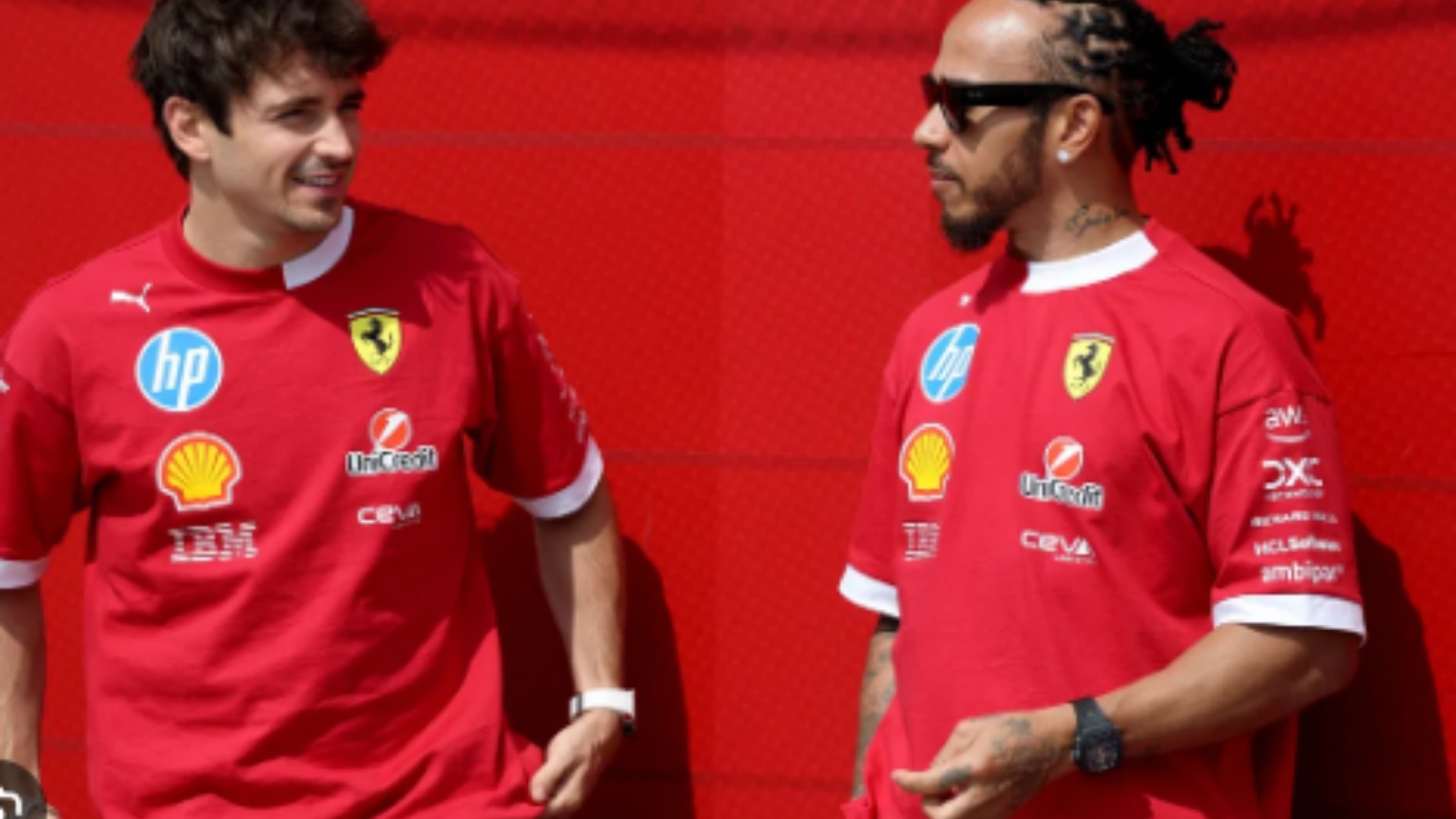 Ferrari  Hamilton   Nuk i kam bërë ende dhuratën e dasmës Leclerc   Ja si i përgjigjet shoku i skuadrës  britanikut