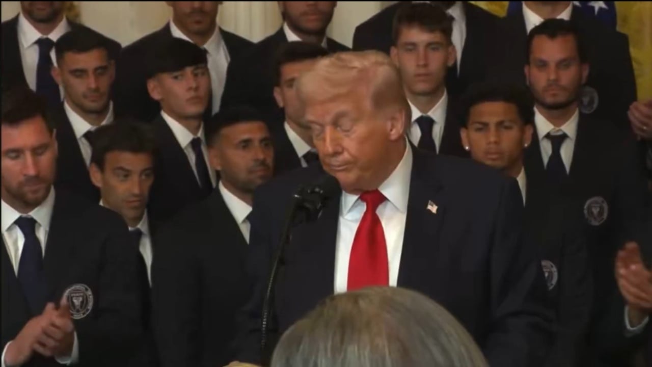 Lionel Messi  merr kritika të forta për shkak të reagimit pas fjalimit të presidentit Trump 