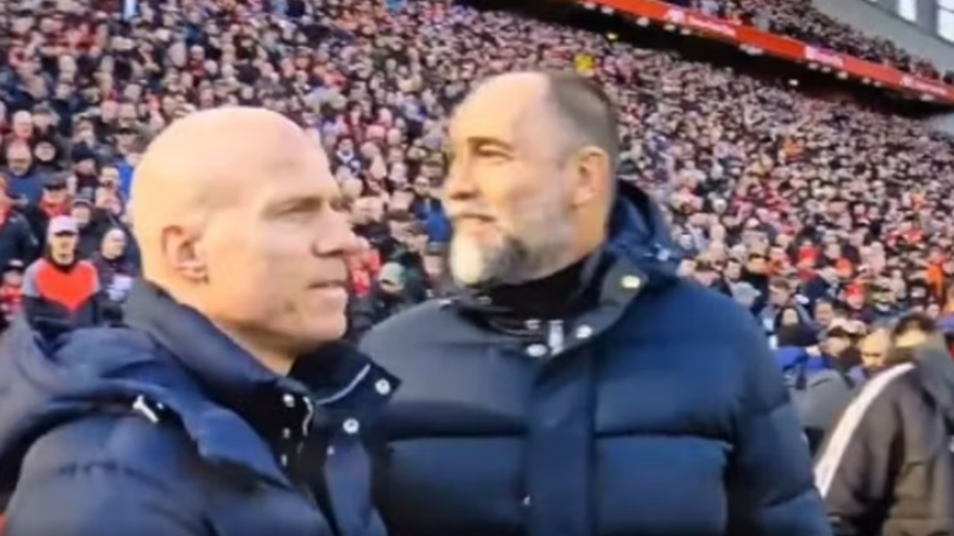 VIDEO Ndodh edhe kjo  Igor Tudor shkon të përshëndesë Slot  por ngatërron person 