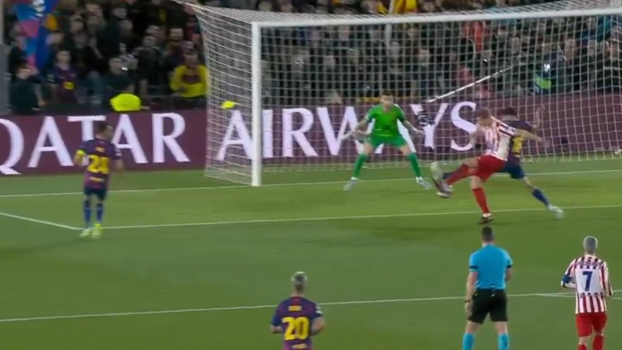 LIVE Barcelona Atl  Madrid  Përkeqësohen gjërat për katalanasit  ekipi i Simeones shënon dhe të dytin  Video 