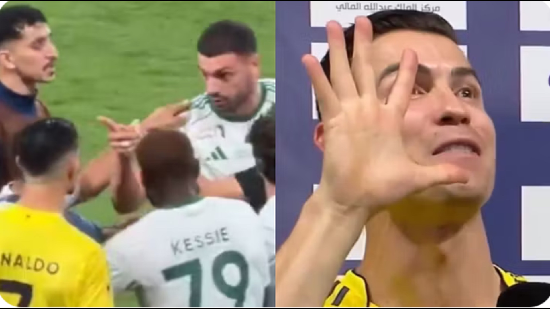 Mbrëmja e çmendur e Ronaldos  Shënon  provokon Demiral dhe zihet me tifozët  Ky nuk është futboll