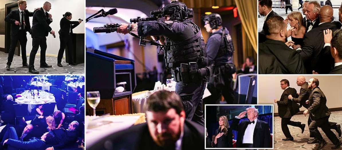 Të shtëna në darkën e Trump me gazetarët në Shtëpinë e Bardhë  Presidenti largohet me urgjencë