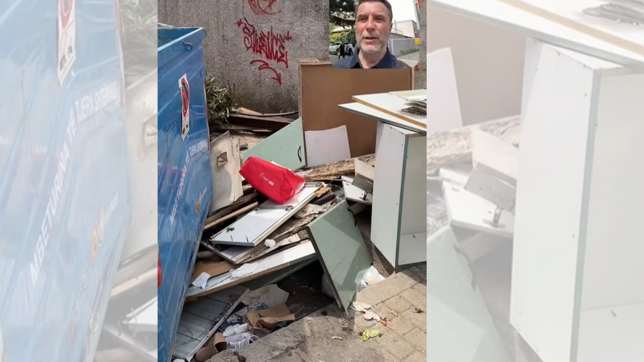  Ky qytet është ironik   Braçe publikon pamjet e mbetjeve urbane në kryeqytet  Është tmerr  duhet gjetur një zgjidhje