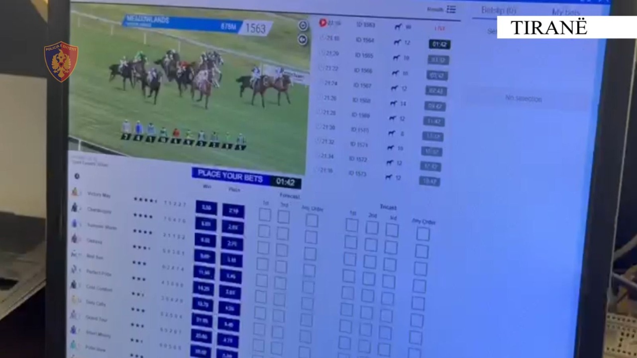 Zbulohen dy lokale ku organizoheshin lojërat e fatit në Tiranë  arrestohet një nga pronarët dhe procedohet punëtori