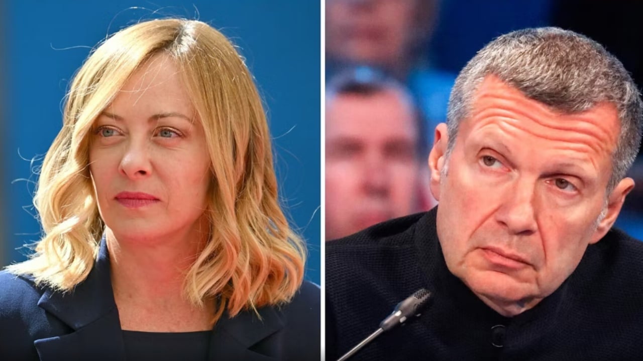 Gazetari rus  nuk i ndahet  Melonit  Solovyov sulmon sërish kryeministren italiane  Jeni bashkëpunëtore në të gjitha krimet e Italisë fashiste