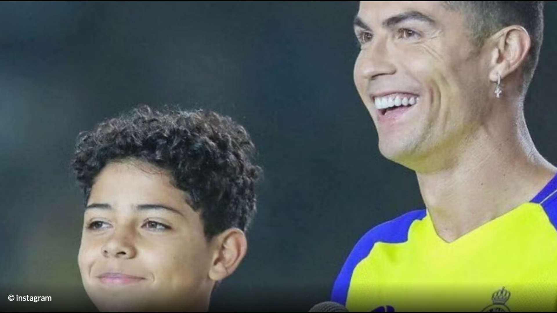 Ideja e bujshme e Al Nassr  Cristiano Ronaldo  në fushë me të birin në skuadrën e parë