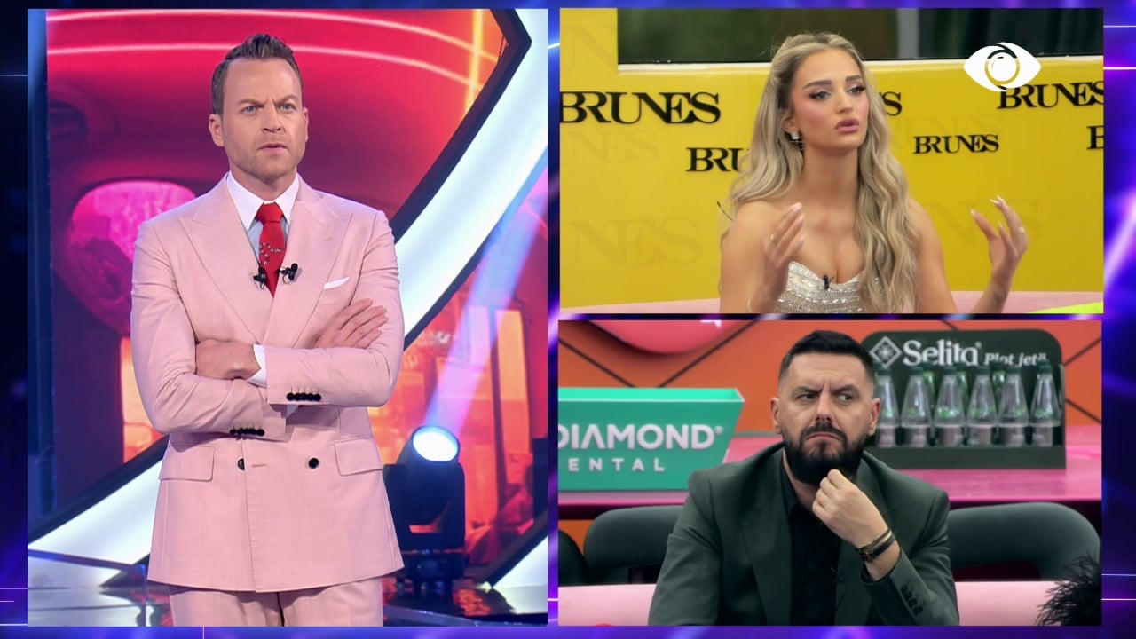 Ndjekësit ofenduan Selinin  Arbër Hajdari debaton me Mirin  I dhe zë situatës duke u zgërdhirë  ti do ta denigrosh atë