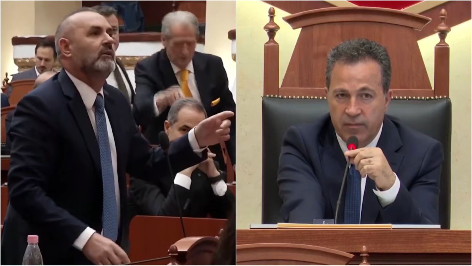 Përse u përplasën Peleshi me Manjën  Deputeti e quan  o miko   Dominoi cinizmi yt  më pas i kërkon ndjesë   Kreu i Kuvendit i tregon kufijtë  Nuk e ndryshoj sjelljen  por 