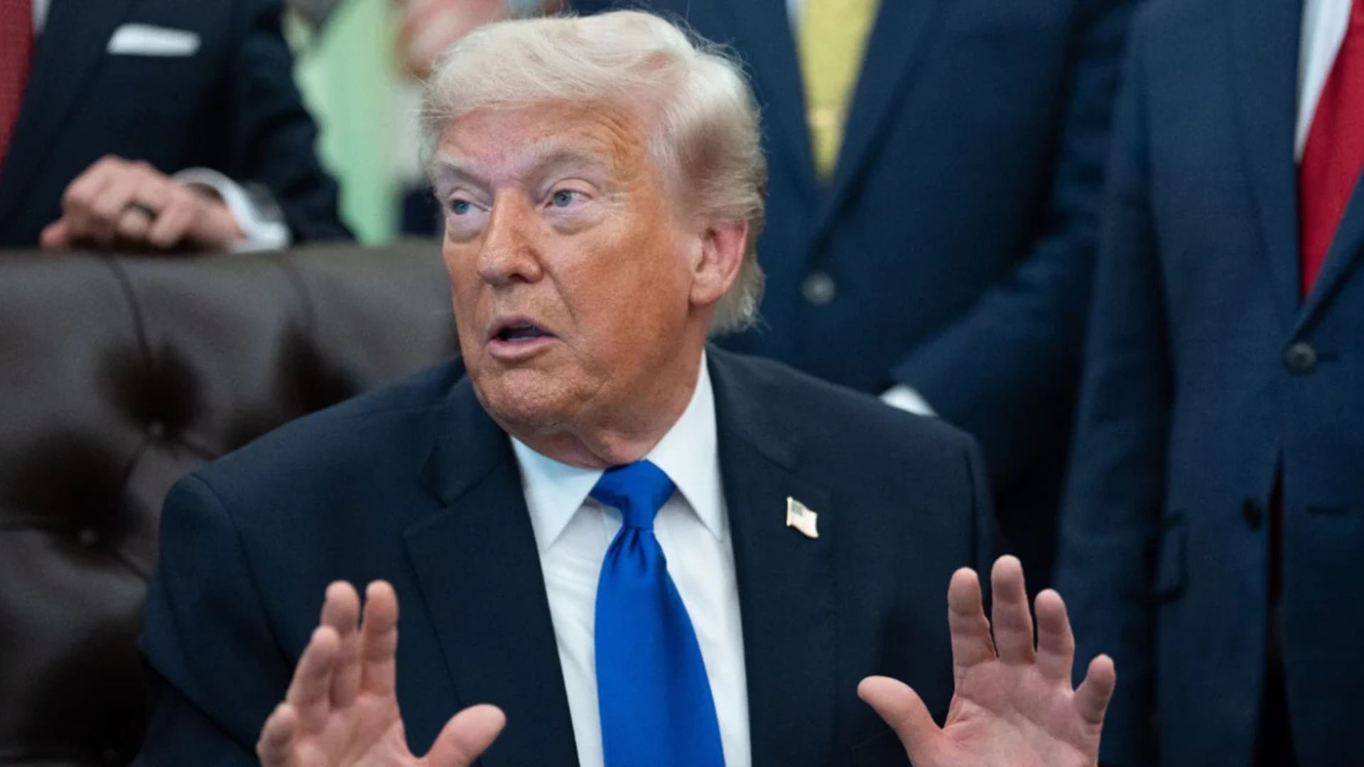  Nuk dua të vesh antiplumb në daljet publike   Trump pas të shtënave në darkën e gazetarëve  S kam dëshirë të dukem 10 kilogramë më i shëndoshë