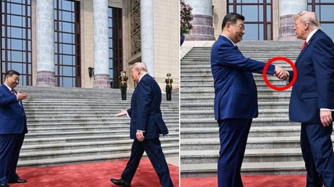 takimi-trump-xi-ekspertja-e-gjuhes-se-trupit-nxjerr-zbuluar-dy-lideret-presidenti-amerikan-zgjati-doren-i-pari-shenje-dominimi