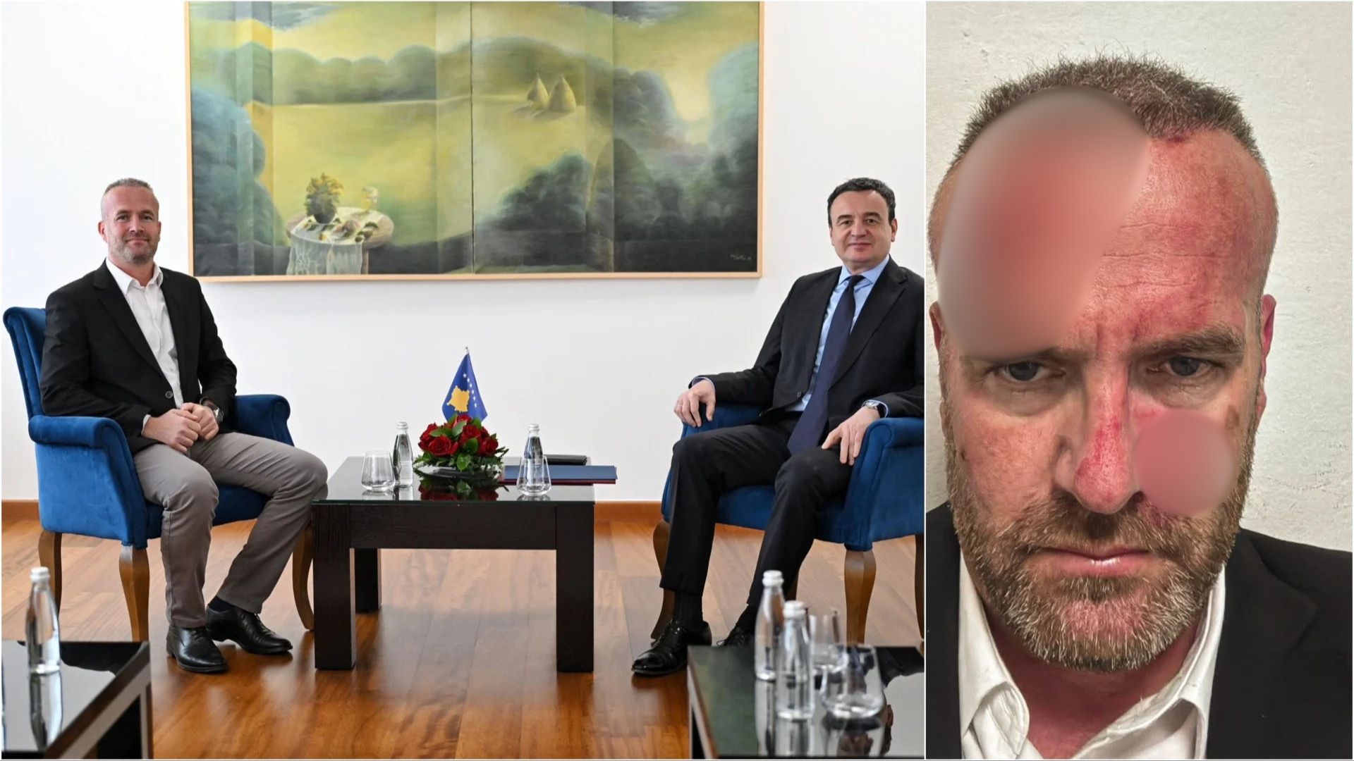 Tensionohet fushata zgjedhore në Kosovë  dhunohet kreu i Vetëvendosje në Skënderaj  Sulmuan bandat  Lushtaku i PDK së  Qytetarët reaguan se më quajti  Sami Serbia 
