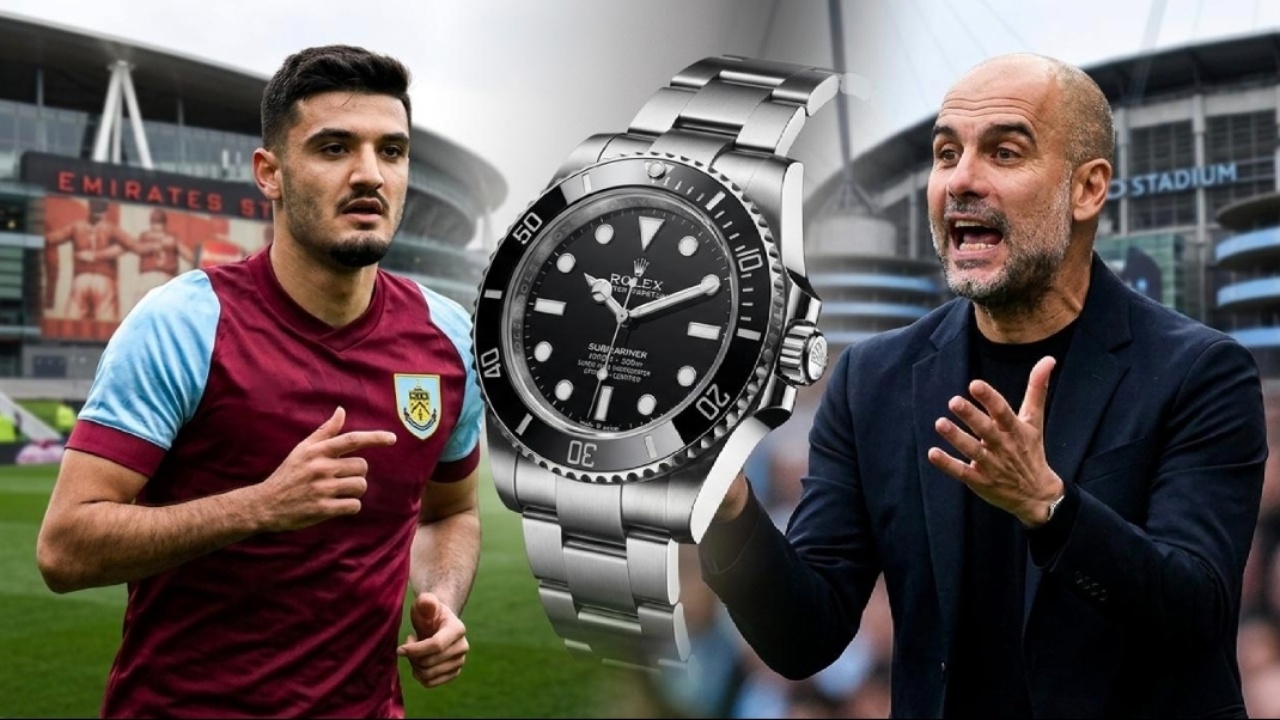  Rolex  për Armando Brojën  Premtimi i çmendur i Guardiolës nëse Burnley ndal Arsenalin