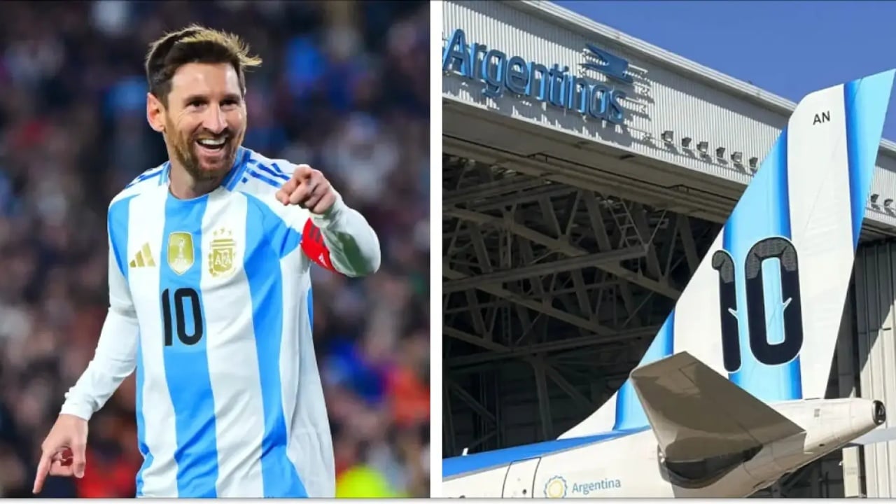 Zbulohet avioni i veçantë që do të dërgojë Argjentinën në SHBA  Messi mbetet kryefjala e dizajnit