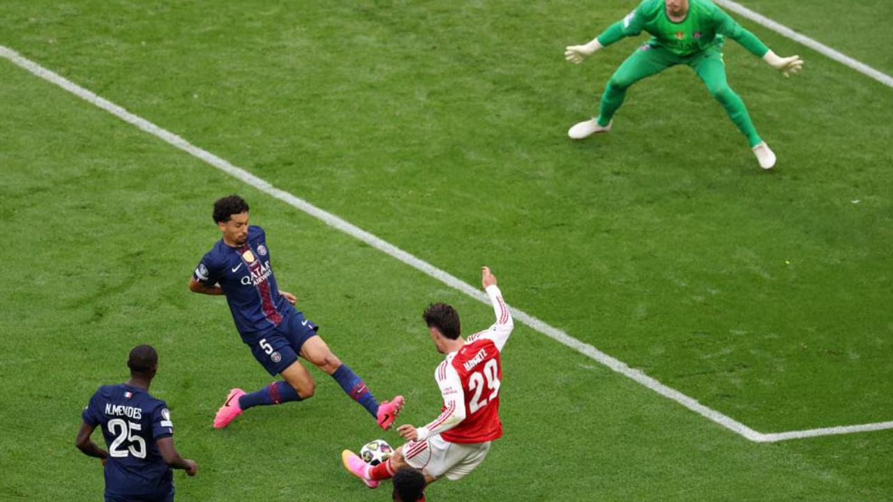 LIVE PSG ARSENAL  Nis pjesa e dytë  kampionët në fuqi në kërkim të golit të barazimit  Video 