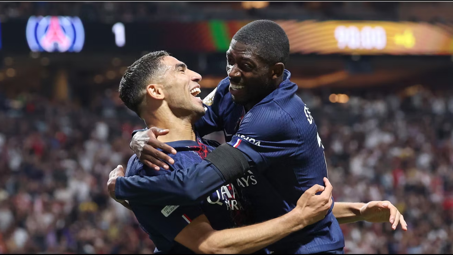 PSG  optimizëm për Hakimi dhe Dembele  do të jenë në dispozicion për finalen e Ligës së Kampioneve