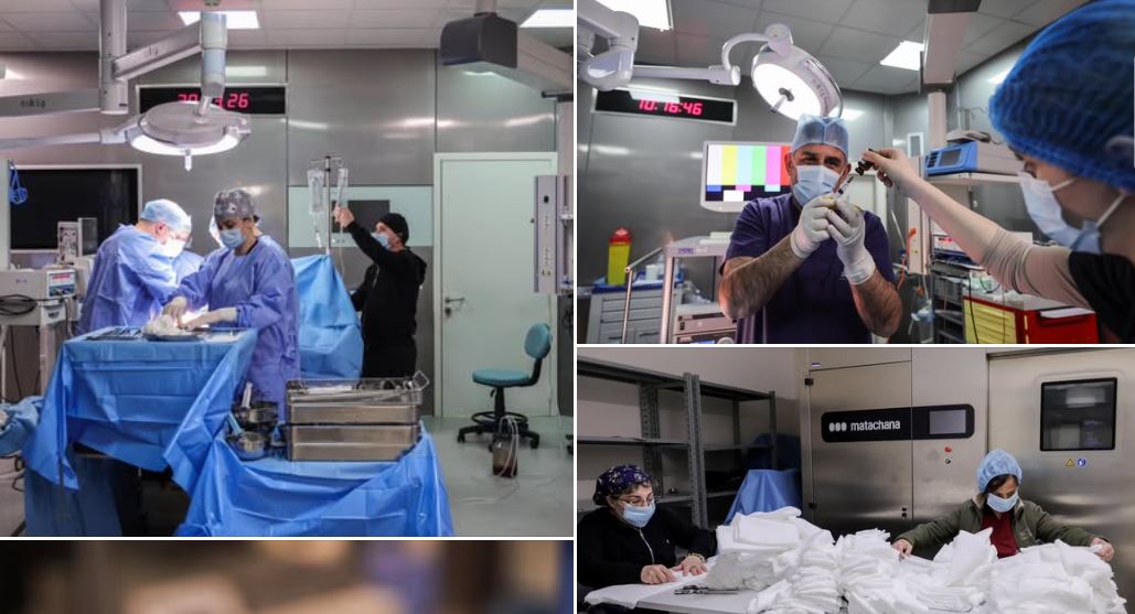 Kryeministri Rama ndan pamje nga QSUT  Punë e përditshme në Bllokun Operator të Kirurgjisë  standarde bashkëkohore për çdo pacient
