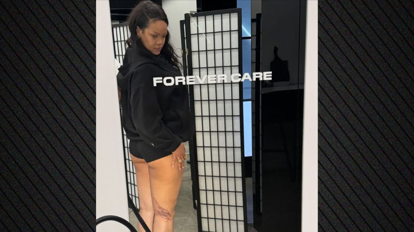 Rihanna surprizon me tatuazh të ri  dedikim i veçantë për tre fëmijët e saj