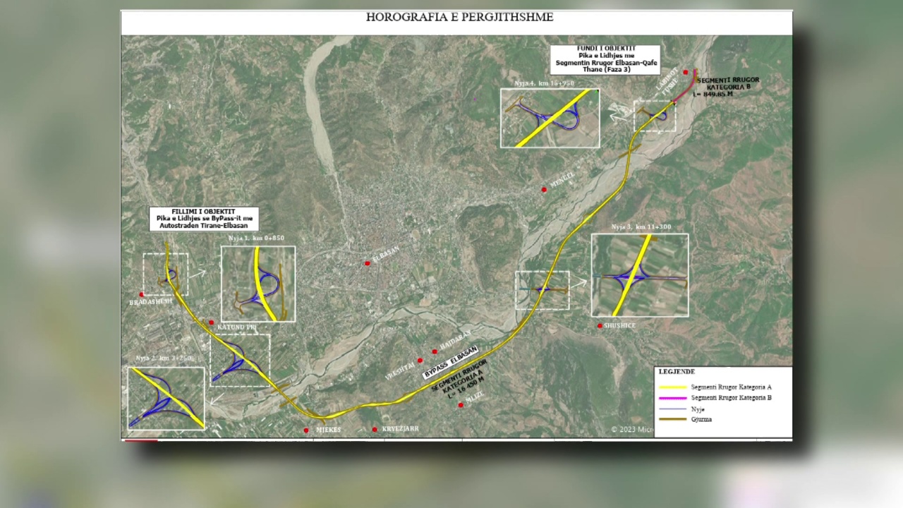  Bypass  në Elbasan  nisin procedurat për segmentin 4 2 km në Bradashesh  punimet do zgjasin dy vite