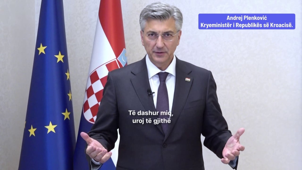 Kryeministri i Kroacisë Plenković mesazh për PD  Suksese Kuvendit dhe mbështetje për orientimin pro evropian