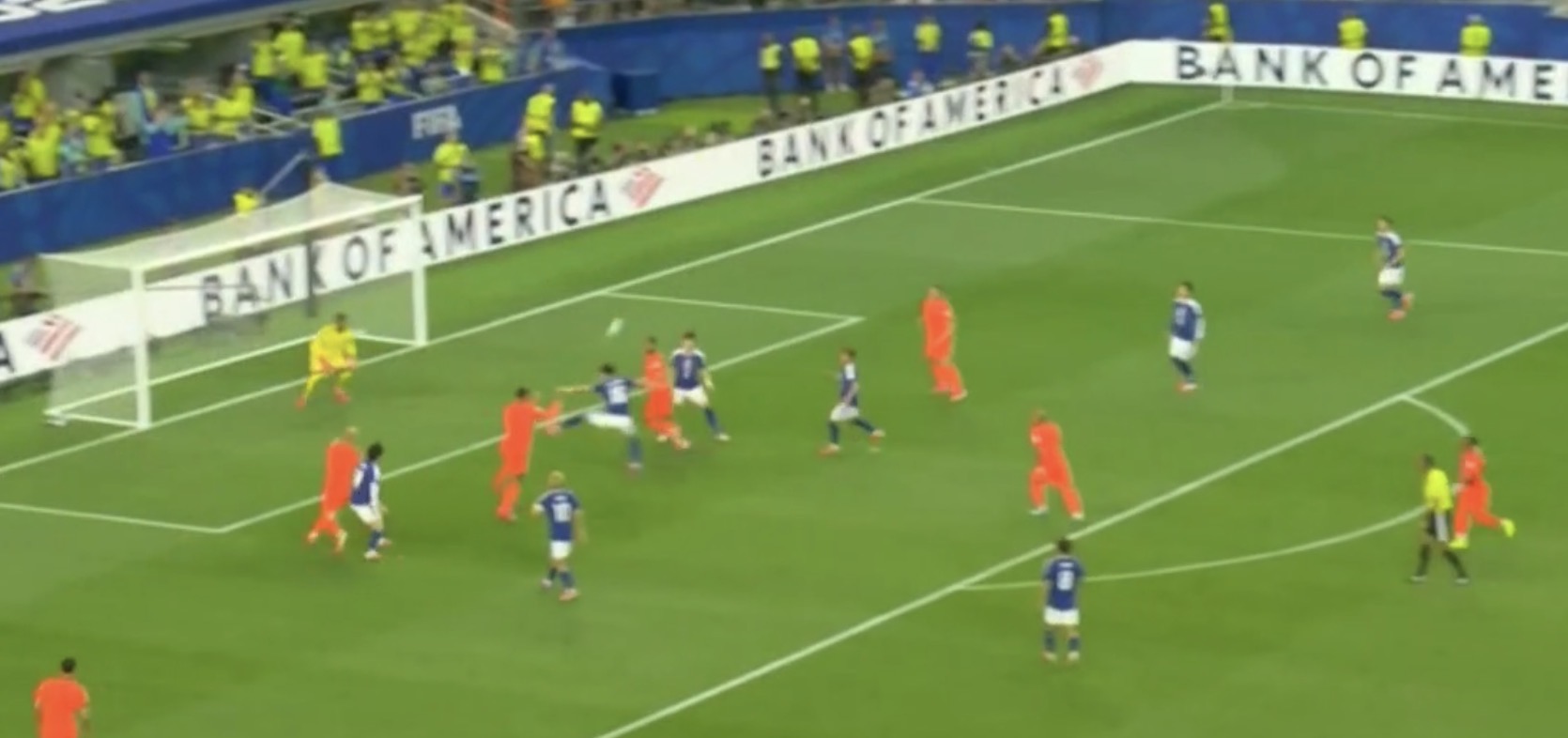 Live Holandë Japoni  Zhbllokohet sfida  kapiteni Van Dijk thyen  murin  Suzuki  Video 