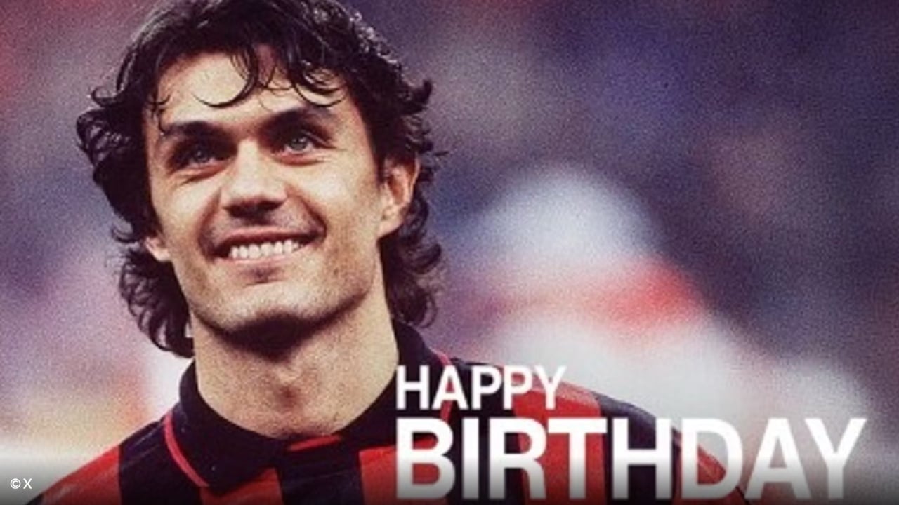  Gëzuar ditëlindjen  Kapiten i Përjetshëm   Milani nderon legjendën Paolo Maldini