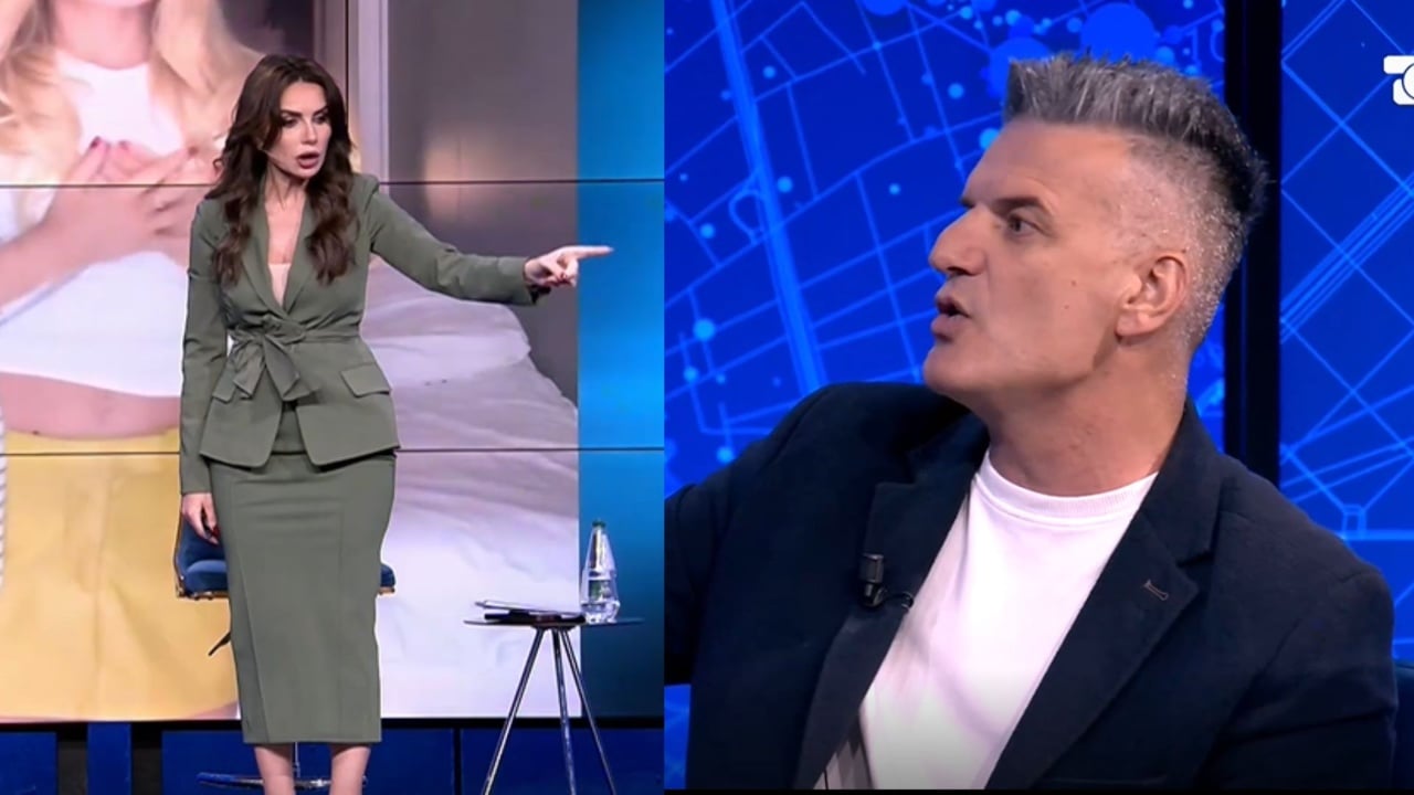 Top Story  Bledi Mane ofendon influenceren Dea Mishel  Grida Duma ndërhyn dhe i ndërpret fjalën  Nuk ta lejoj këtë gjuhë në studio  do të të nxjerr jashtë