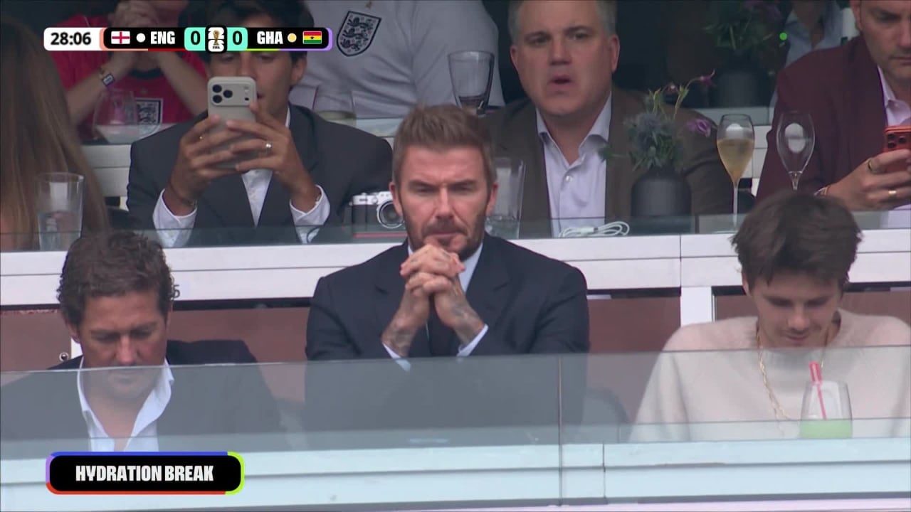  Hydration Break  në Botëror i pëlqen vetëm legjendës Beckham  arkëton dhjetëra miliona euro nga reklamat