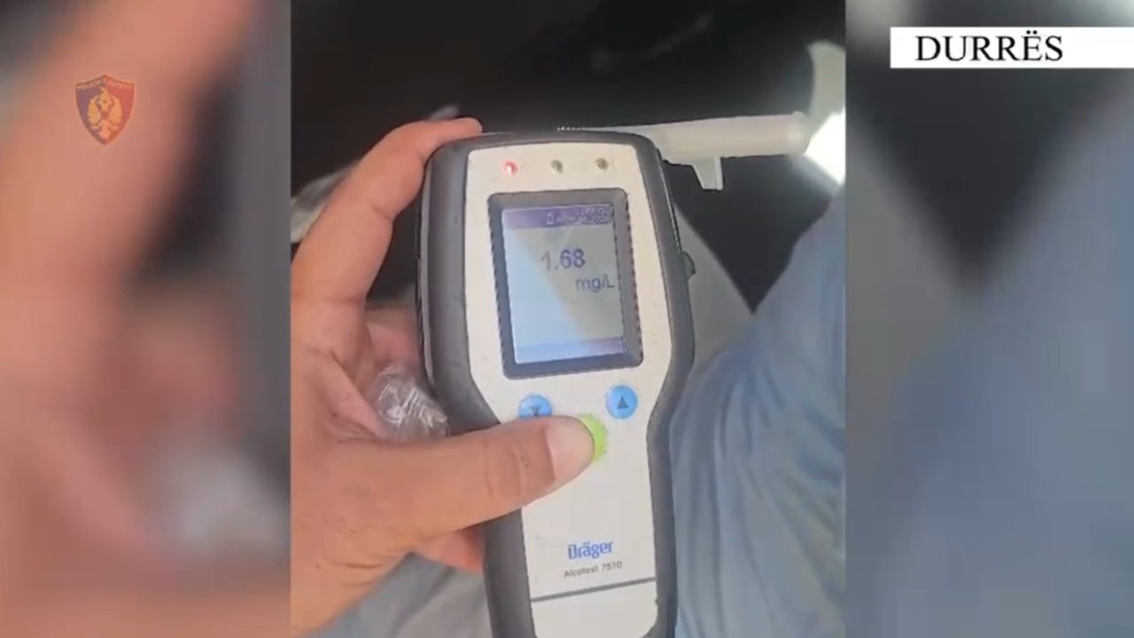 Kontrollet intensive me dron dhe pajisje inteligjente  17 të arrestuar dhe 1807 masa për shkelje rrugore në Durrës