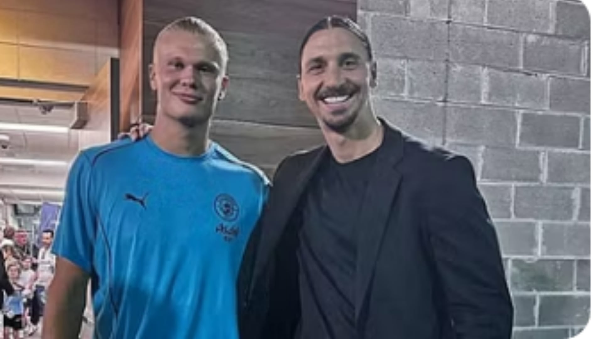 Zlatan Ibrahimovic thumbon Haaland  Është vrasës në zonë  por 