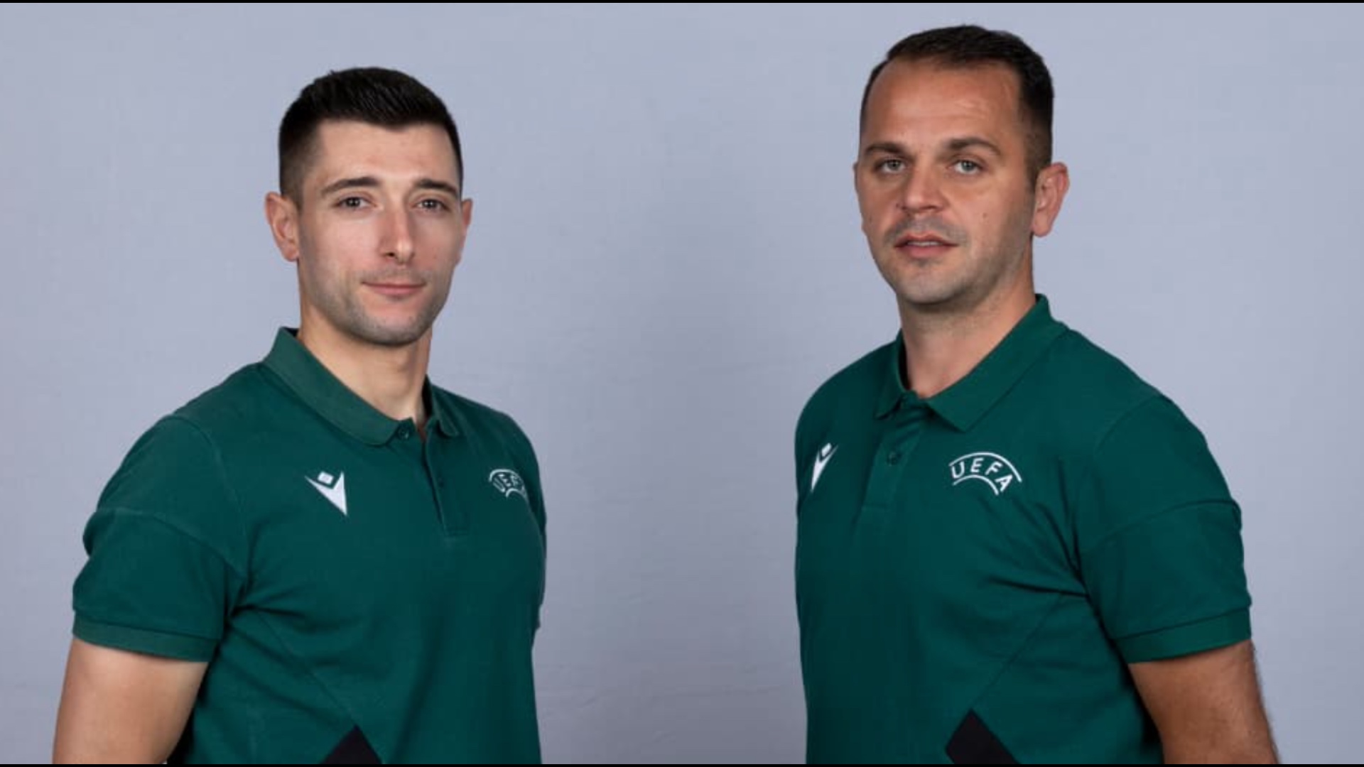 Historike  Arbitrat shqiptarë Florian Lata dhe Mario Shazivari në finalen e Europianit U17