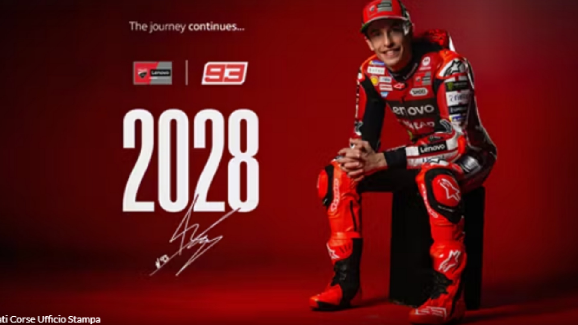 MotoGP  Marc Marquez rinovon me Ducatin deri në 2028  Objektiva  akoma më ambiciozë
