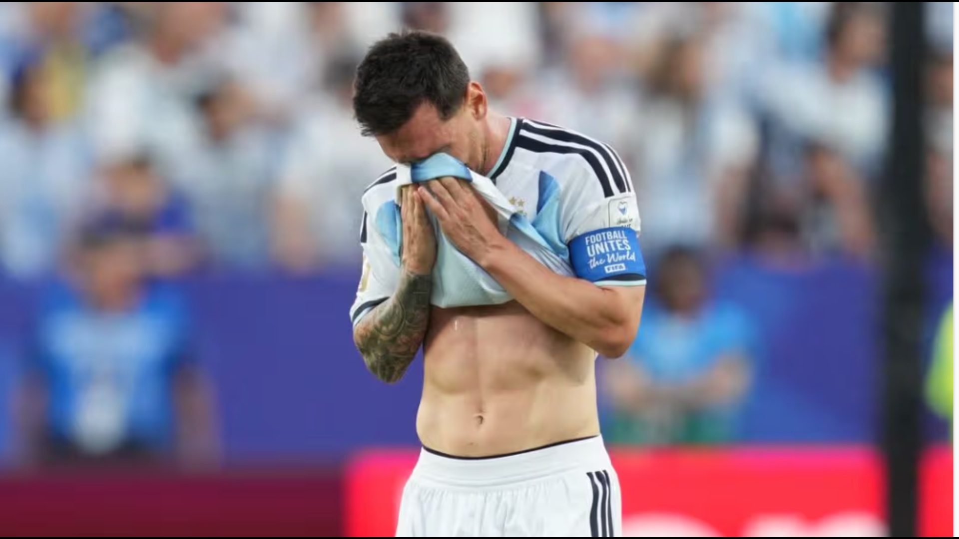 Messi zbulohet motivi i lotëve  familja  Babai i tij Jorge  nën vëzhgimin e mjekëve