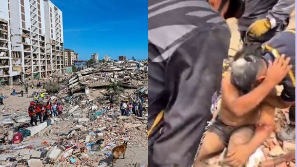 Video  Bilanci i tërmeteve në Venezuelë shkon në 1 450 viktima  momenti kur një burrë nxirret i gjallë nga rrënojat dhe shpërthen në lot