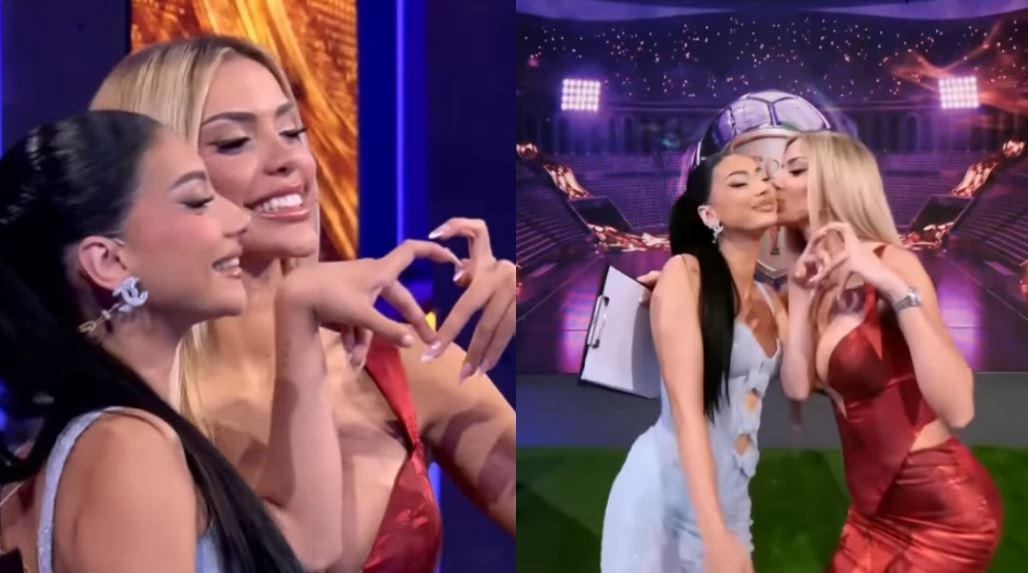 Motra e Mateos emocionon Brikena Selmanin në  Top Arena 