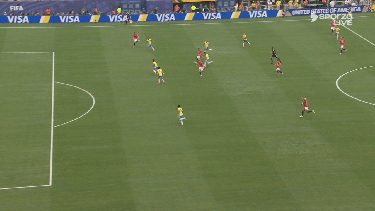 Live Brazil Norvegji   Seleçaot  nuk i besojnë syve  Guimaraes gabon nga pika e bardhë e penalltisë  Video 
