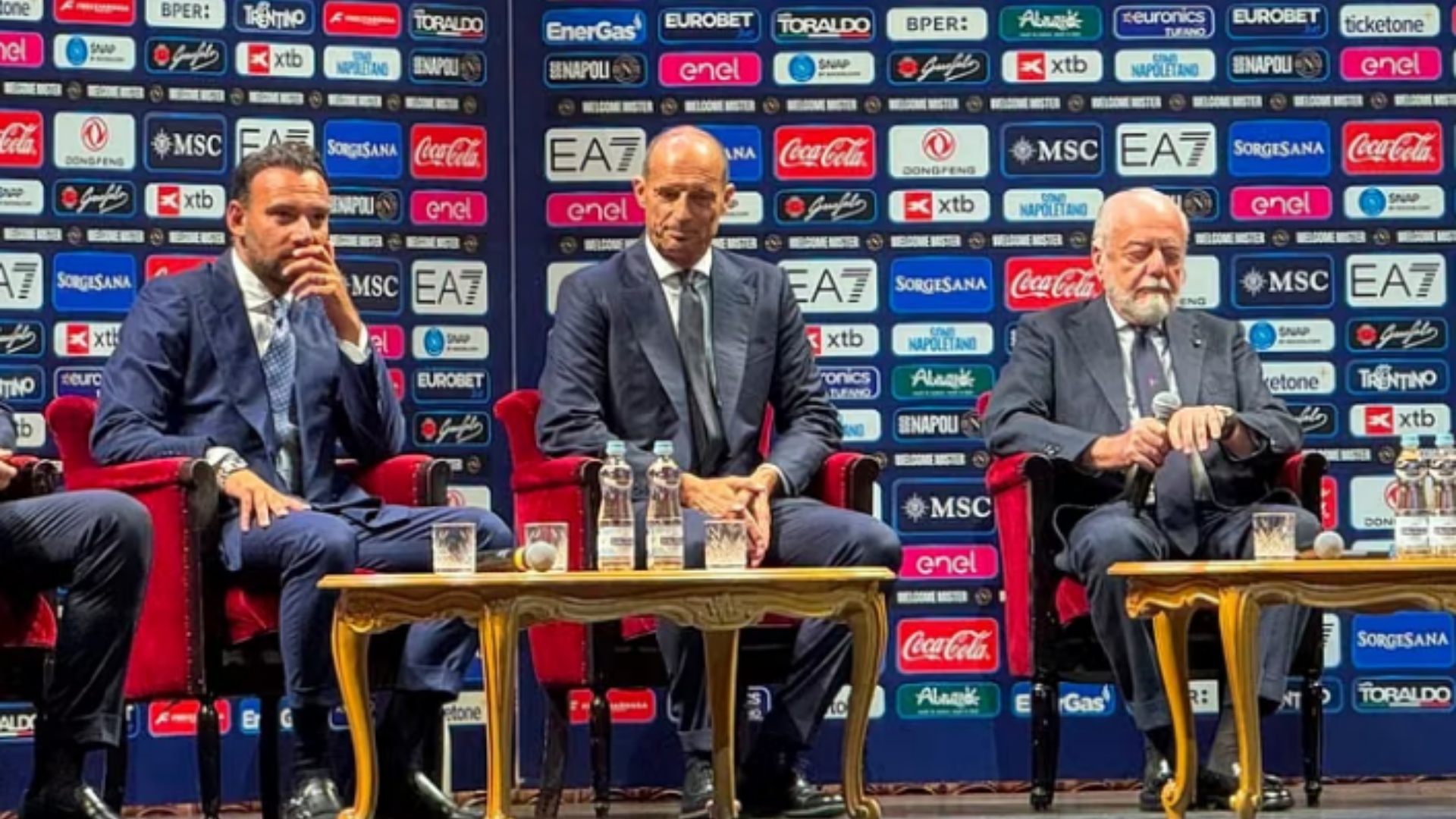 Napoli prezanton Massimiliano Allegrin  Me fat që trashëgova sërish një skuadër të Contes  Italia  Nuk më kontaktuan kurrë