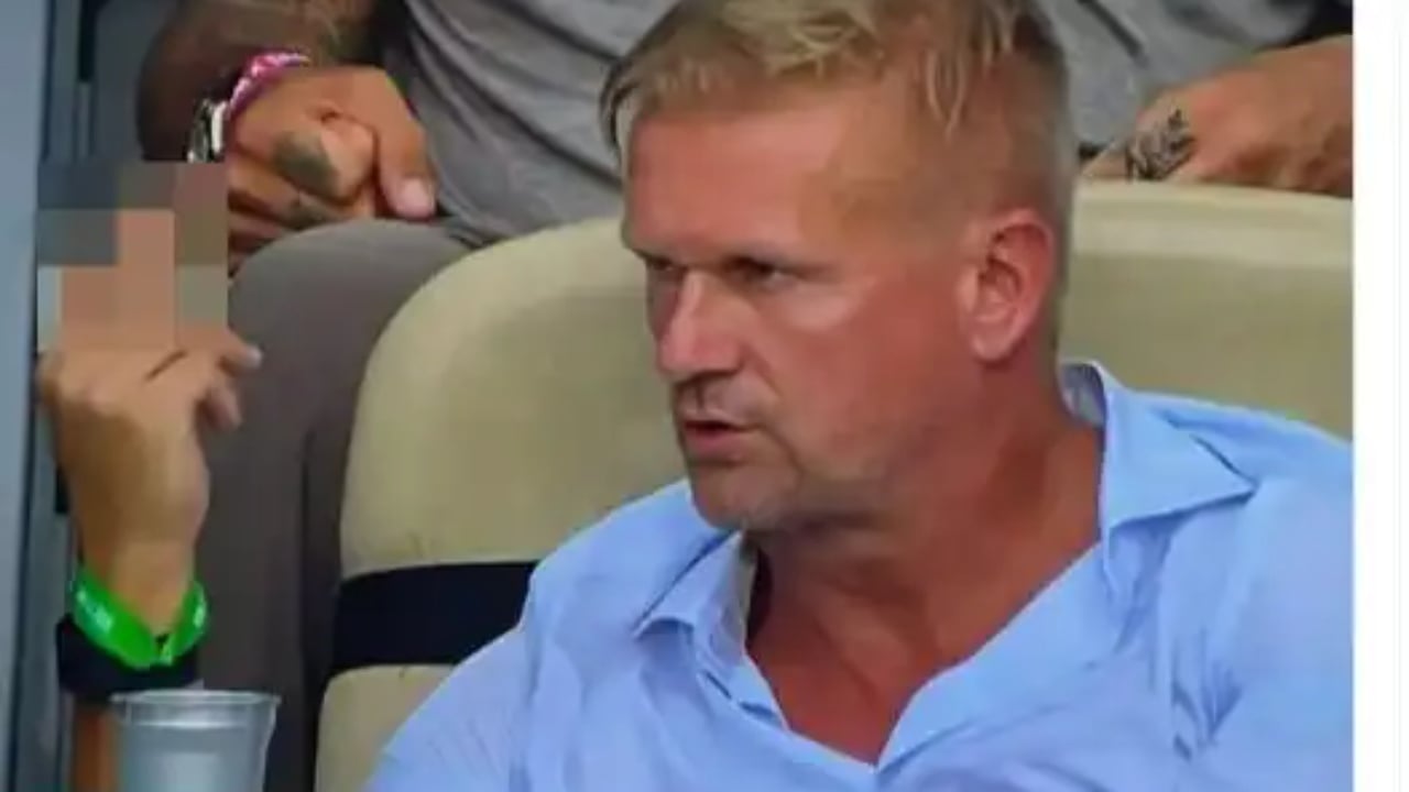 Skandal në tribunë  babai i Haaland shpërthen në të shara dhe gjeste kundër lojtarëve të Anglisë