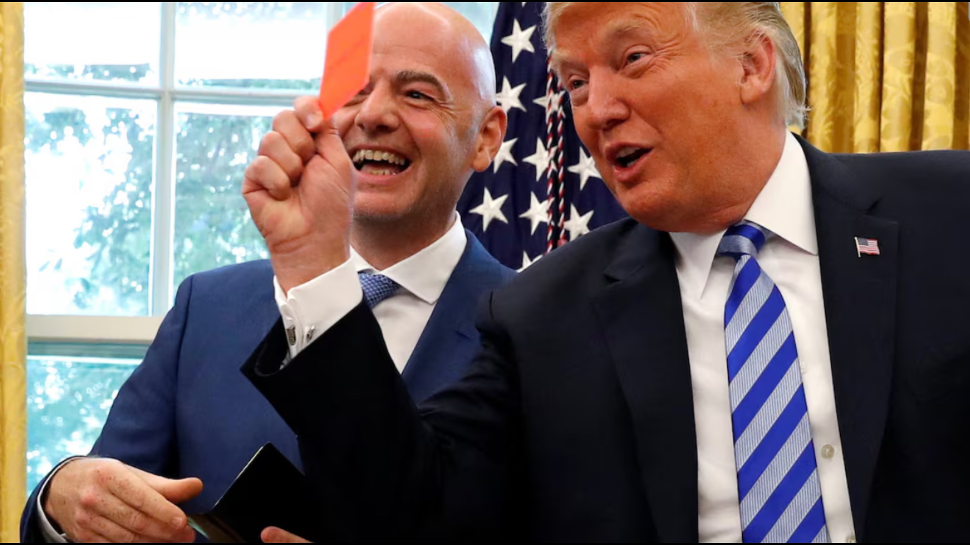 Çështja Balogun  New York Times zbulon  Trump i kërkoi Infantinos të rishikonte skualifikimin e sulmuesit