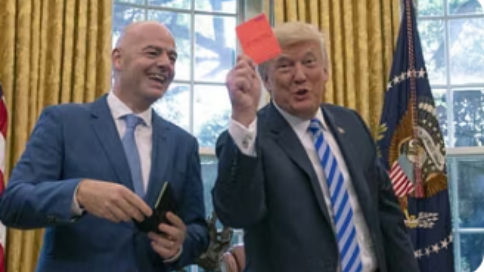 Prapaskena në Botëror  Kartoni i kuq i Balogun  u hoq pa konsultimin me anëtarët e komisionit të FIFA
