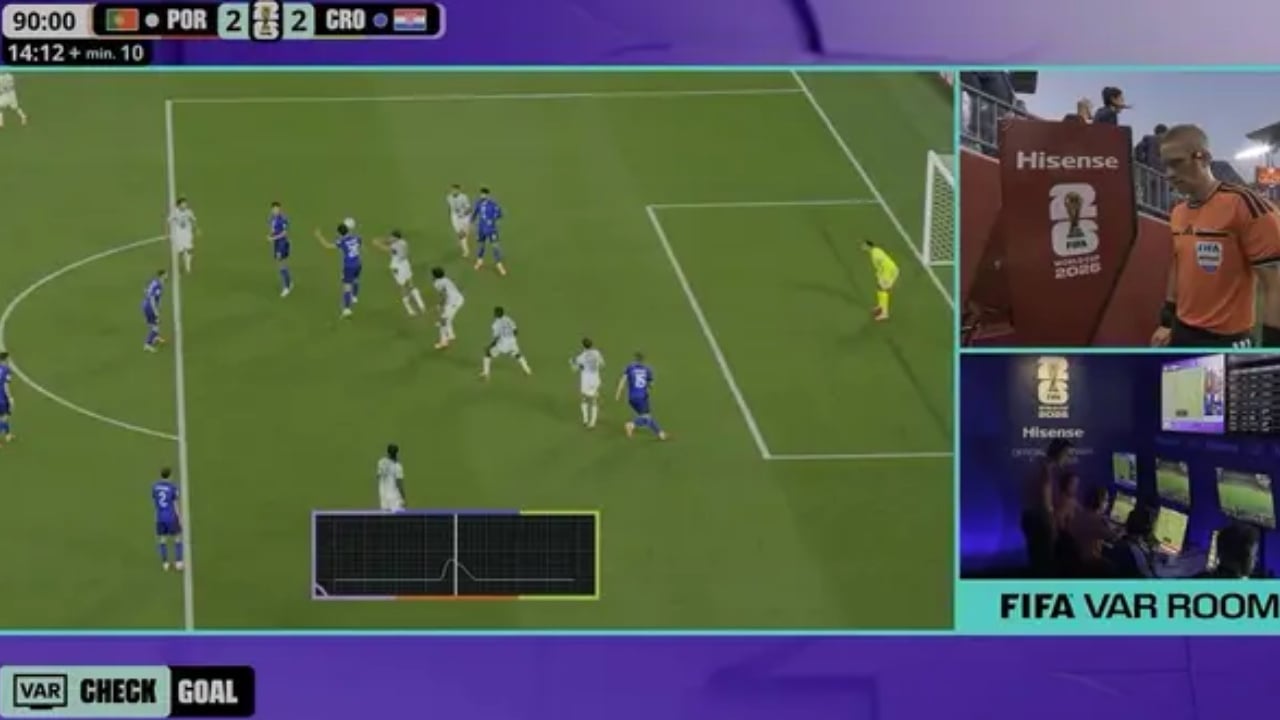 Polemikat  FIFA shpjegon anulimin e golit të Kroacisë ndaj Portugalisë  Teknologjia në top zbuloi prekjen vendimtare