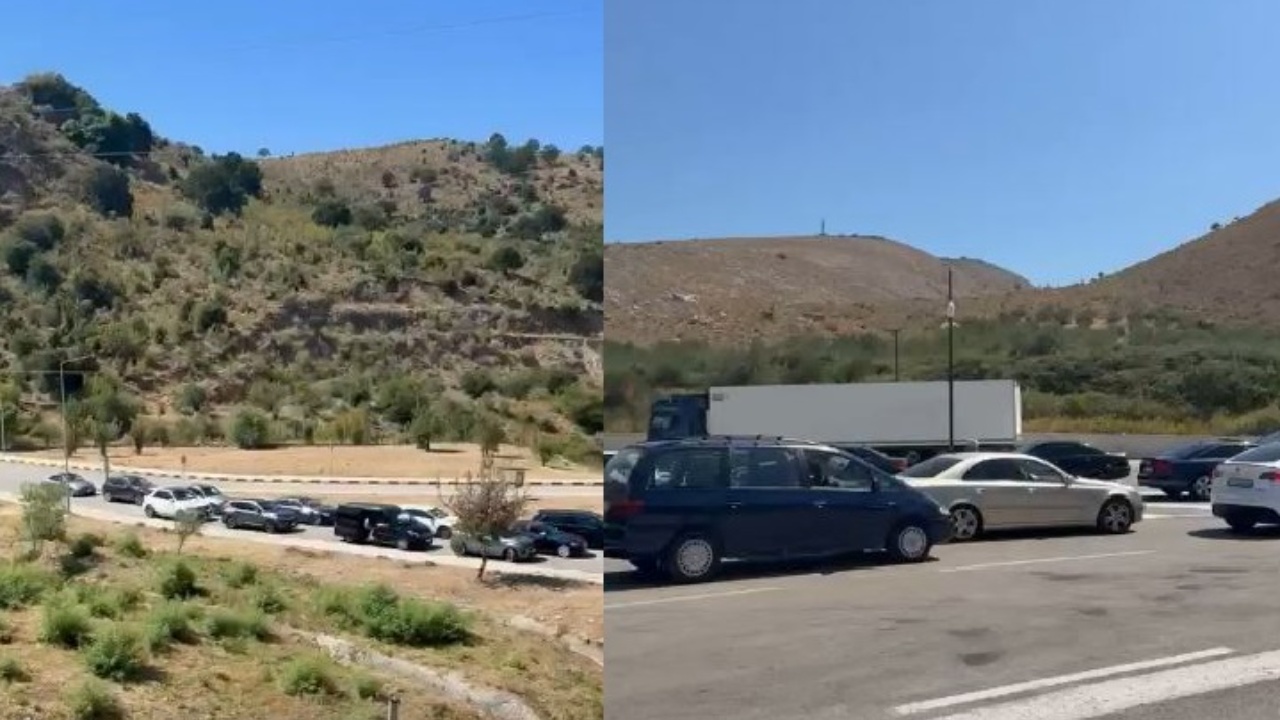 Radhë kilometrike në pikën kufitare të Qafë Botës, pala greke raporton defekt në sistem, qytetarët mbeten të bllokuar
