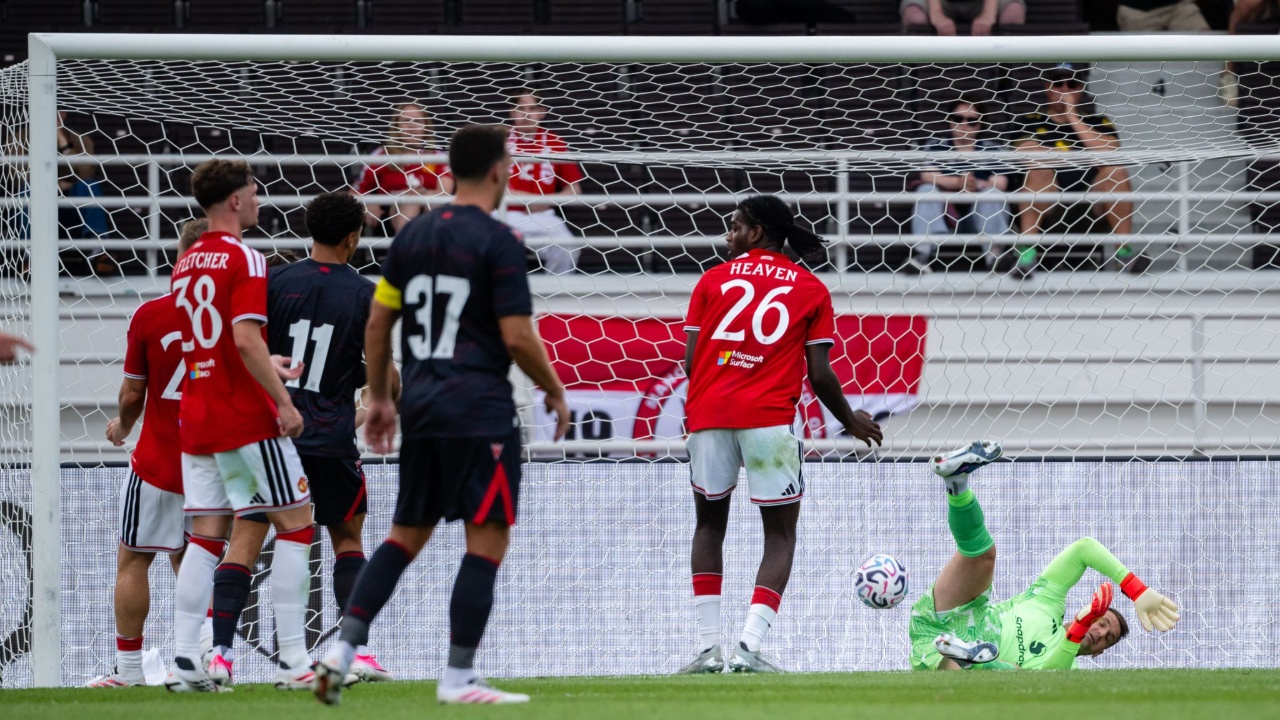 Manchester United e nis keq fazën përgatitore   Djajtë e Kuq  munden nga skuadra e yjeve të Hollywood it