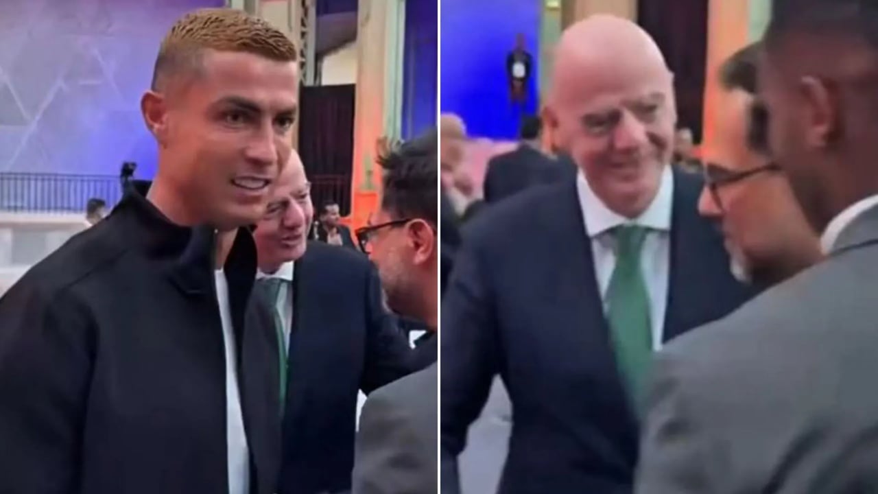 Çfarë ndodhi mes Ronaldos dhe Infantinos  Gjesti i portugezit pas takimit bëhet viral
