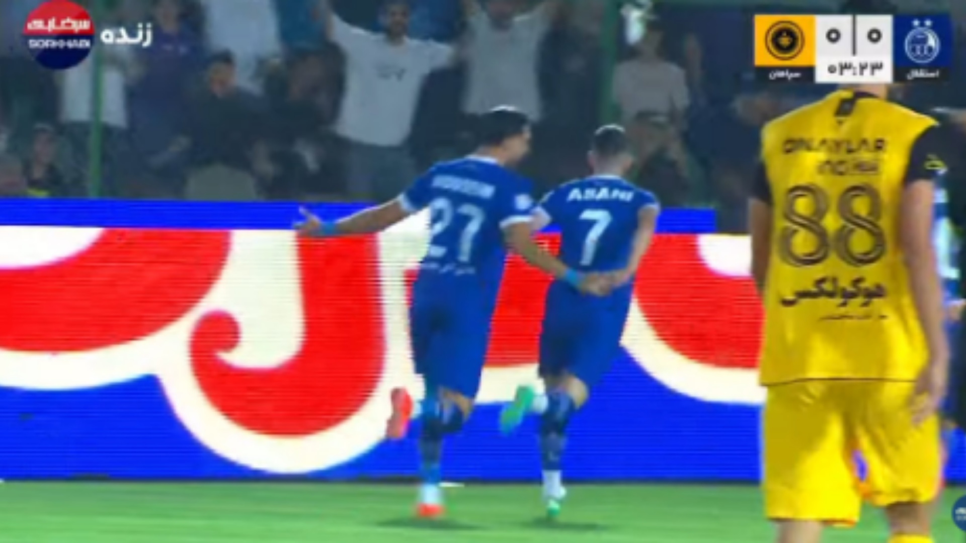Jasir Asani shkëlqen në kampionatin iranian  gjen golin e parë sezonal me Esteghlal  VIDEO 
