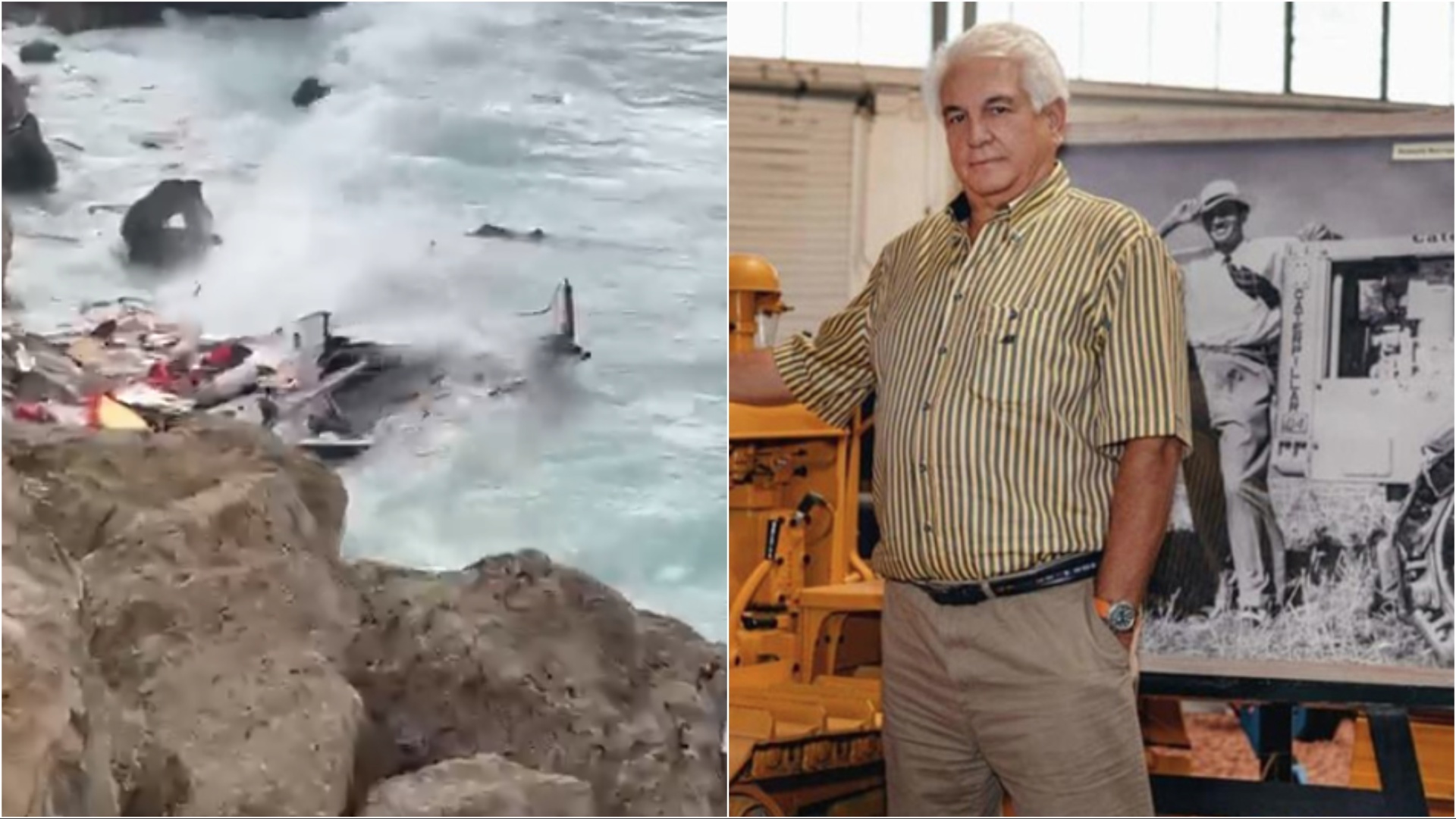Video  Tragjedi në Qipro  Stuhia përplas varkën pas shkëmbinjve  humb jetën biznesmeni i njohur  plagosen vajza dhe partnerja e tij