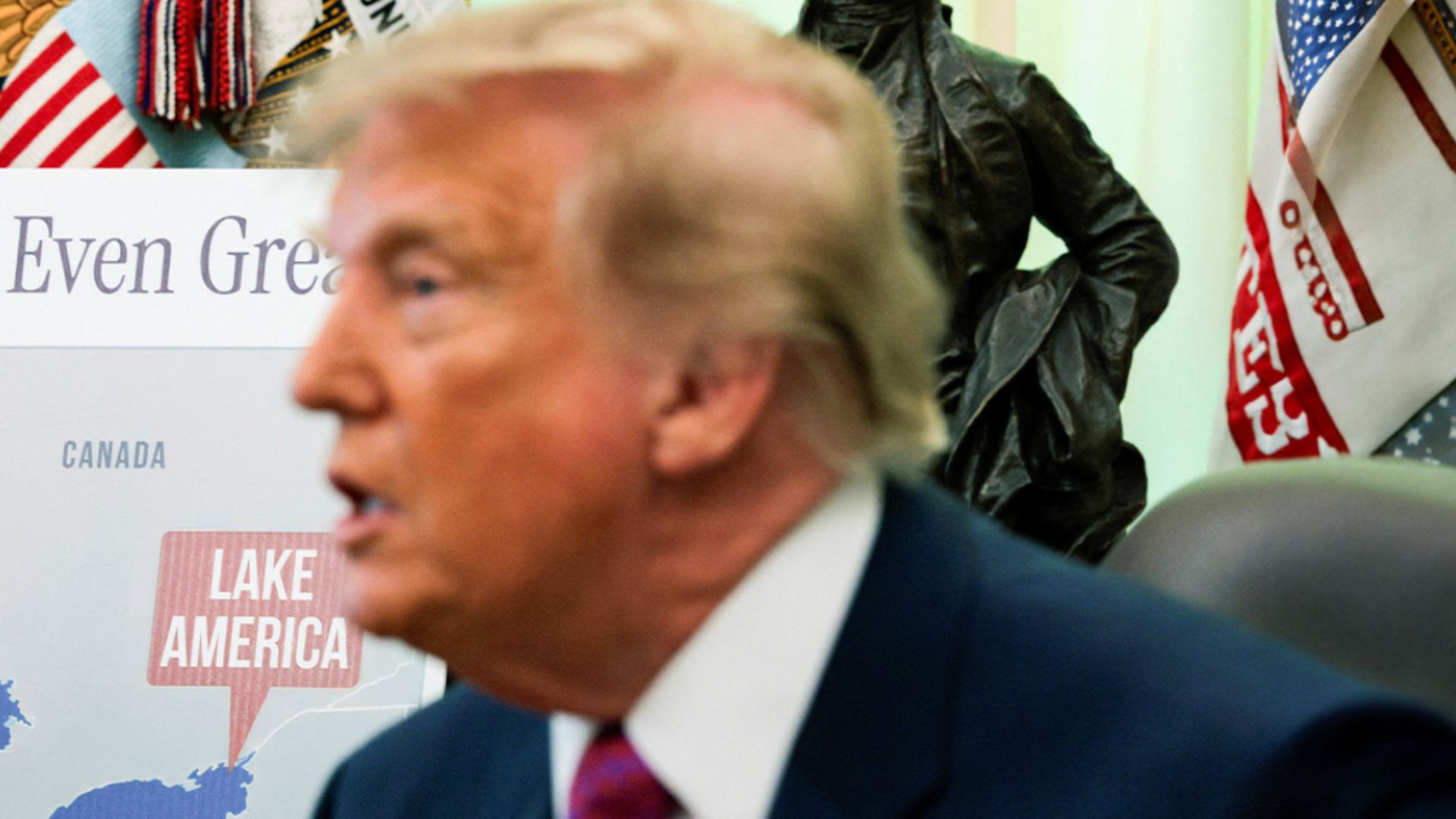 Trump ndryshon edhe një emër tjetër në hartë  nënshkruan urdhrin ekzekutiv  Liqeni Ontario bëhet  Liqeni Amerika 