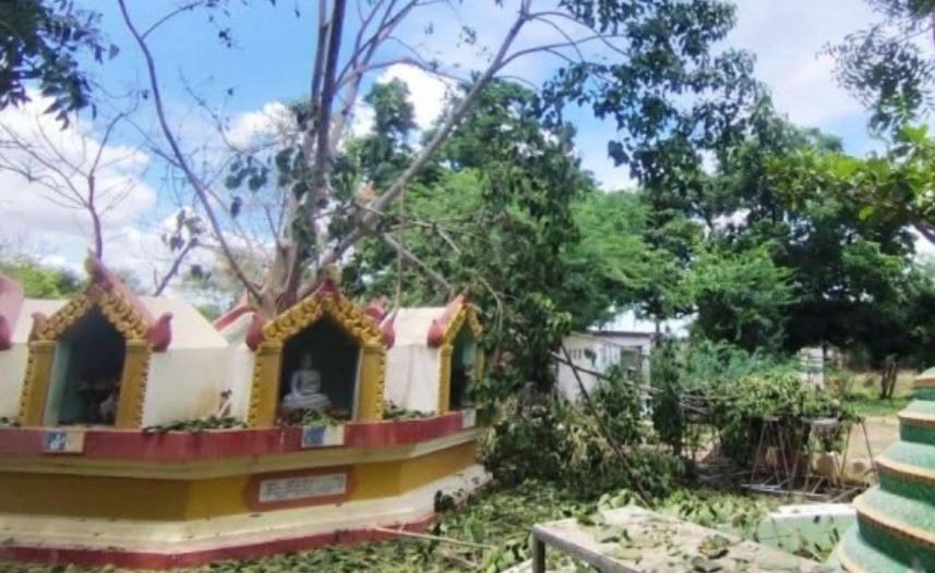 Ushtria e Myanmarit bastis manastirin budist  14 të vrarë dhe rreth 20 të plagosur