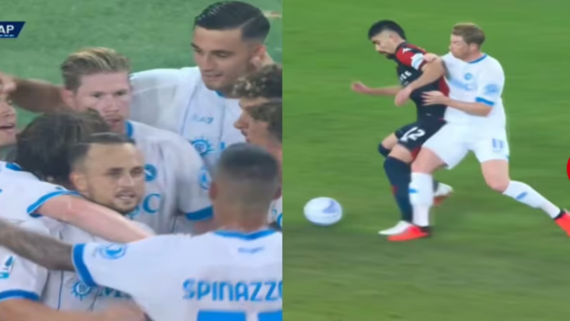 Polemikat në Genoa Napoli  Orsato mbron arbitrin Di Bello  De Bruyne Vasquez nuk është një gabim
